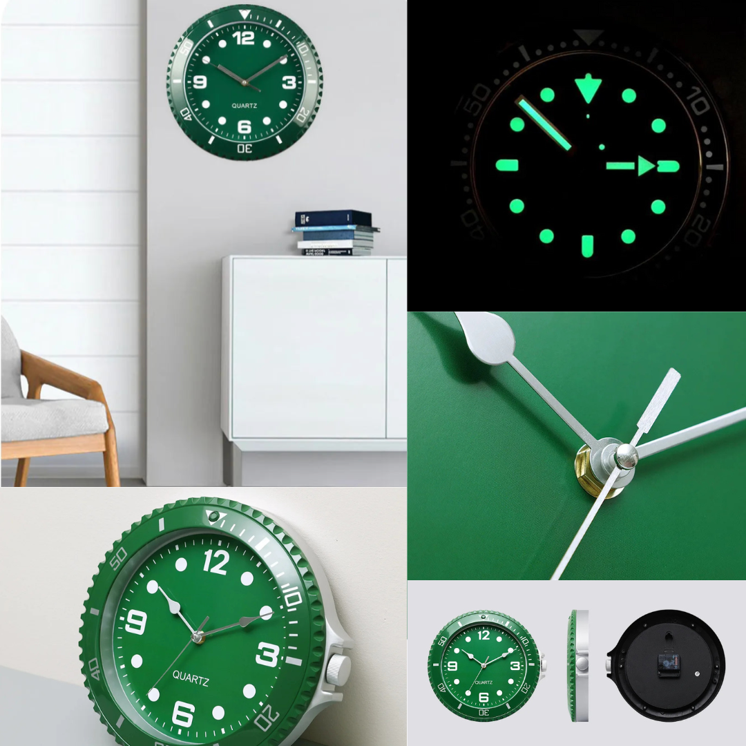 Object #010 – Green Quartz Clock